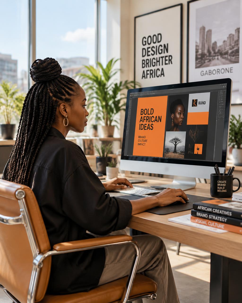 Thato M., Graphic Designer